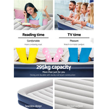 Load image into Gallery viewer, Bestway Air Bed Beds Mattress Premium Inflatable Built-in Pump Queen Size