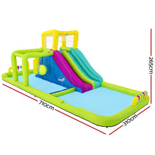 Load image into Gallery viewer, Bestway Inflatable Water Pack Pool Slide Castle Playground H2OGO Splash Course