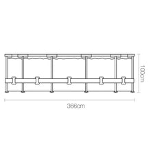 Load image into Gallery viewer, Bestway Swimming Pool Above Ground Filter Pump Steel Pro Frame Pools