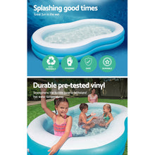 Load image into Gallery viewer, Bestway Inflatable Kids Pool Swimming Pool Family Pools 2.62m x 1.57m x 46cm