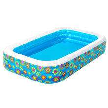 Load image into Gallery viewer, Bestway Inflatable Kids Play Pool Swimming Pool Rectangular Family Pools