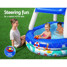 Load image into Gallery viewer, Bestway Kids Play Pools Above Ground Inflatable Swimming Pool Canopy Sunshade