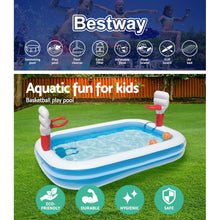 Load image into Gallery viewer, Kids Inflatable Basketball Play Pool