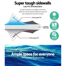 Load image into Gallery viewer, Bestway Above Ground Swimming Pool 305x76cm Fast Set Pool Family