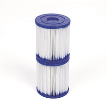 Load image into Gallery viewer, Bestway Swimming Pool Steel Frame Above Ground Rectangular Pool Filter Pump