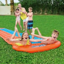 Load image into Gallery viewer, Bestway Inflatable Water Slip Slide Double Kids Splash Toy Outdoor Play 4.88M