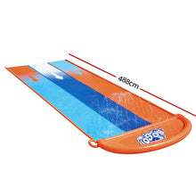 Load image into Gallery viewer, Bestway Water Slip And Slide Kids Inflatable Splash Toy Outdoor Triple 4.88M