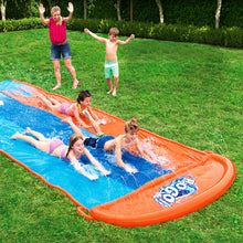 Load image into Gallery viewer, Bestway Water Slip And Slide Kids Inflatable Splash Toy Outdoor Triple 4.88M