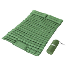 Load image into Gallery viewer, Weisshorn Self Inflating Mattress Camping Sleeping Mat Air Bed Pad Double Pillow