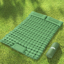 Load image into Gallery viewer, Weisshorn Self Inflating Mattress Camping Sleeping Mat Air Bed Pad Double Pillow