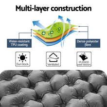 Load image into Gallery viewer, Weisshorn Self Inflating Mattress Camping Sleeping Mat Air Bed Double Pillow Bag