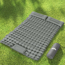 Load image into Gallery viewer, Weisshorn Self Inflating Mattress Camping Sleeping Mat Air Bed Double Pillow Bag