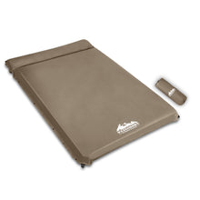 Load image into Gallery viewer, Weisshorn Self Inflating Mattress 10CM Camping Sleeping Mat Air Double Coffee