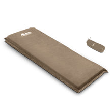 Load image into Gallery viewer, Weisshorn Self Inflating Mattress Camping Sleeping Mat Air Bed Single Coffee