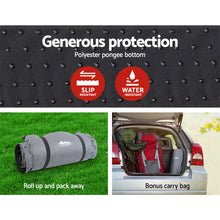 Load image into Gallery viewer, Weisshorn Self Inflating Mattress Camping Sleeping Mat Air Bed Single Grey