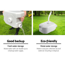 Load image into Gallery viewer, Weisshorn Camping Basin Portable Hand Wash Sink Stand 43L Capacity