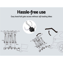 Load image into Gallery viewer, Giantz Tow Ball Car Mount - Black & Silver