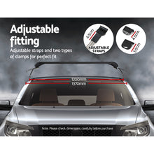 Load image into Gallery viewer, Universal Car Roof Rack Cross Bars 90cm Aluminium Adjustable Lockable 75kg Clamps