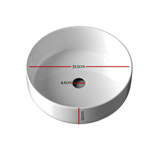 Load image into Gallery viewer, Cefito Bathroom Basin Ceramic Vanity Basin Above Counter White Hand Wash