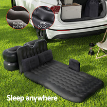 Load image into Gallery viewer, Weisshorn Car Mattress 176x80 Inflatable SUV Back Seat Camping Bed Charcoal