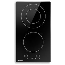 Load image into Gallery viewer, Electric Ceramic 30cm Hob Touch Control 3-Zones Cook Top