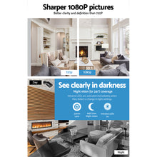 Load image into Gallery viewer, UL-Tech CCTV Security System 2TB 4CH DVR 1080P 2 Camera Sets