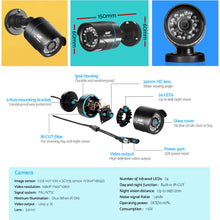 Load image into Gallery viewer, UL Tech 1080P 4 Channel HDMI CCTV Security Camera