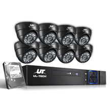 Load image into Gallery viewer, UL-Tech CCTV Security System 2TB 8CH DVR 1080P 8 Camera Sets