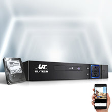 Load image into Gallery viewer, UL-tech CCTV Security Camera System 4CH DVR 1080P 5in1 Recorder Video 4TB