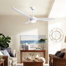 Load image into Gallery viewer, 52'' Ceiling Fan With Light Remote DC Motor 3 Blades 1300mm