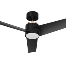 Load image into Gallery viewer, Devanti 52'' Ceiling Fan DC Motor w/Light w/Remote - Black