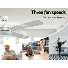 Load image into Gallery viewer, 52'' Ceiling Fan w/Remote - White