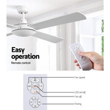 Load image into Gallery viewer, 52'' Ceiling Fan w/Remote - White