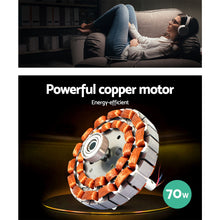 Load image into Gallery viewer, 52'' Ceiling Fan w/Light w/Remote Timer - Silver