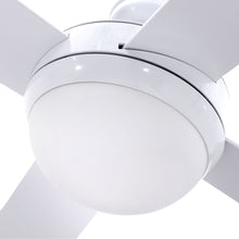 Load image into Gallery viewer, Devanti 52'' Ceiling Fan w/Light w/Remote Timer - White