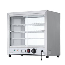 Load image into Gallery viewer, Commercial Stainless Steel Pie Hot Display Showcase Cabinet Food Warmer