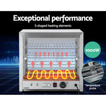 Load image into Gallery viewer, Commercial Stainless Steel Pie Hot Display Showcase Cabinet Food Warmer