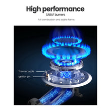 Load image into Gallery viewer, Comfee 60cm Gas Cooktop Stainless Steel 4 Burners Kitchen Stove Cook Top NG LPG