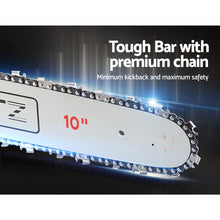 Load image into Gallery viewer, Giantz Chainsaw 10" 20V Cordless Saw Electric Battery Rechargeable,Giantz Chainsaw Electric Cordless 20V 10" Saw Wood Cutter Pruner Li-lon Battery