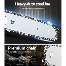 Load image into Gallery viewer, GIANTZ 75CC Petrol Commercial Chainsaw Chain Saw Bar E-Start Pruning