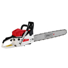 Load image into Gallery viewer, Giantz 62cc Chainsaw Petrol Commercial 24" Bar E-Start Tree Chain Saw 5.2HP