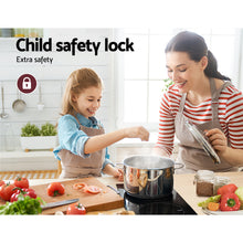Load image into Gallery viewer, Devanti Induction Cooktop 30cm Electric Stove Ceramic Cook Top Kitchen Cooker