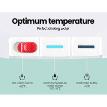 Load image into Gallery viewer, 20L Water Dispenser Cooler Hot Cold Taps Purifier Cabinet - White