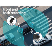 Load image into Gallery viewer, UL-tech 1080P Dash Camera 9.66" Front Rear View