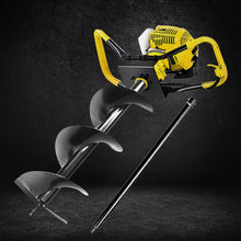 Load image into Gallery viewer, 80CC Petrol Post Hole Digger Drill Extension Auger Bits Borer Fence