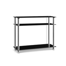 Load image into Gallery viewer, Artiss Entry Hall Console Table - Black & Silver