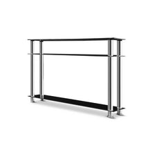 Load image into Gallery viewer, Artiss Entry Hall Console Table - Black & Silver