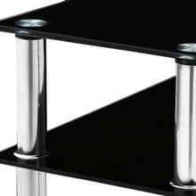 Load image into Gallery viewer, Artiss Entry Hall Console Table - Black & Silver