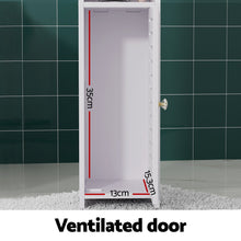 Load image into Gallery viewer, Artiss Bathroom Cabinet Toilet Roll Holder Tissue Organizer 3 Tier Floor Cabinet