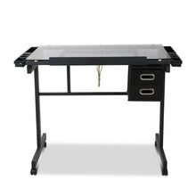 Load image into Gallery viewer, Adjustable Drafting Desk - Black and Grey